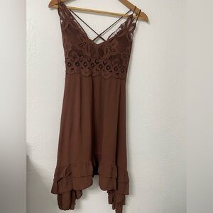 Rue21 Brown Textured Top
